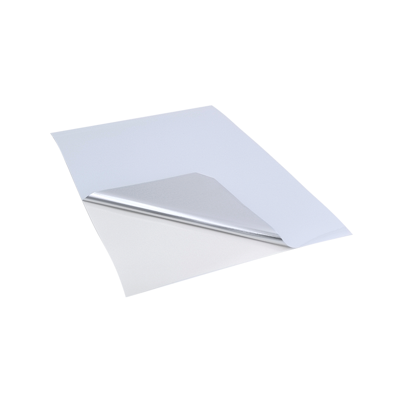 Nhãn dán giấy dán lốp xe bằng nhựa PET Aluminized trắng sáng 25um 