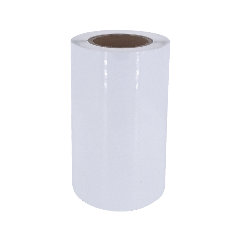 Nhãn dán giấy dán lốp xe bằng nhựa PET Aluminized trắng sáng 25um 