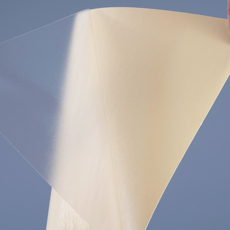 Nhãn in nhãn dán Vinyl tự dính trong suốt 50mic Nhãn cuộn Jumbo