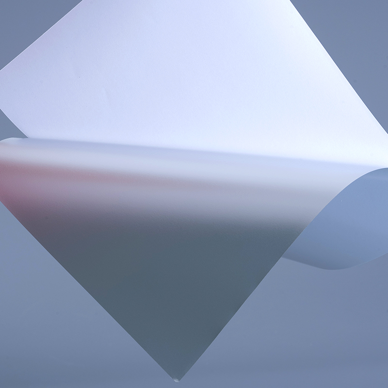 Vật liệu nhãn PET bạc mờ 50mic Phim có keo acrylic gốc nước để in phun UV