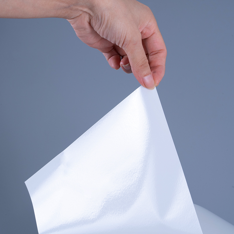 Vật liệu nhãn màng nhựa PET bóng 25mic với cuộn Jumbo dính acrylic để in phun