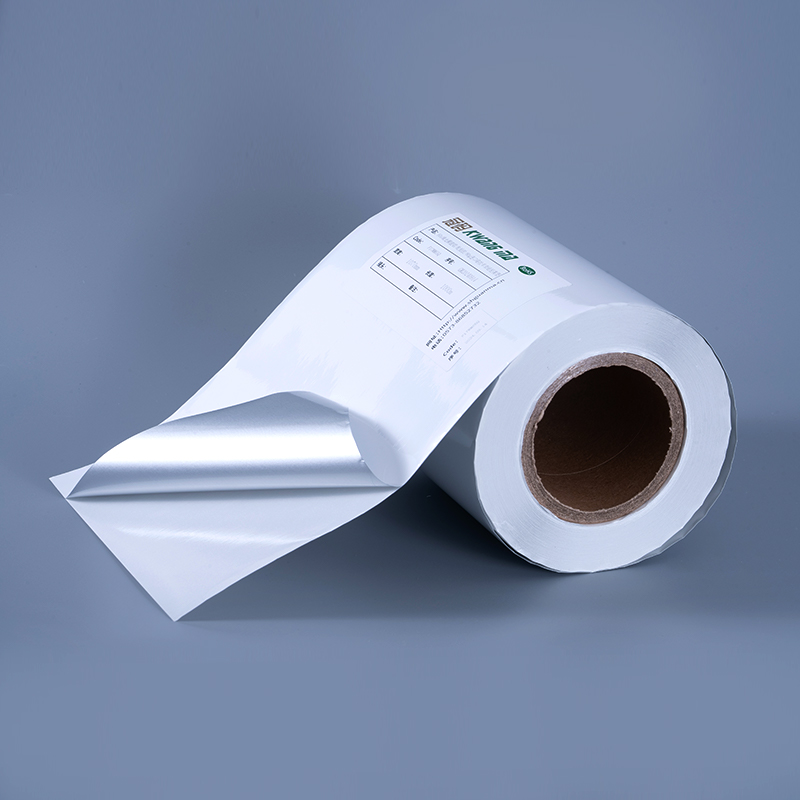 Nhãn tự dính màng polyester Aluminized trắng bóng 25mic với chất kết dính acrylic gốc nước để in phun