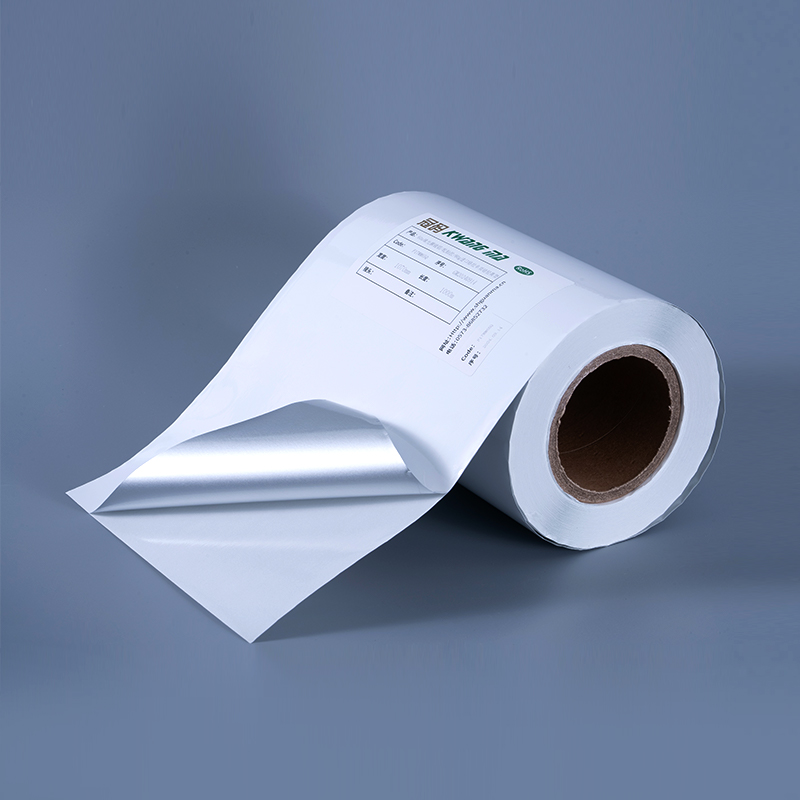 Nhãn tự dính màng polyester Aluminized trắng bóng 25mic với chất kết dính acrylic gốc nước để in phun