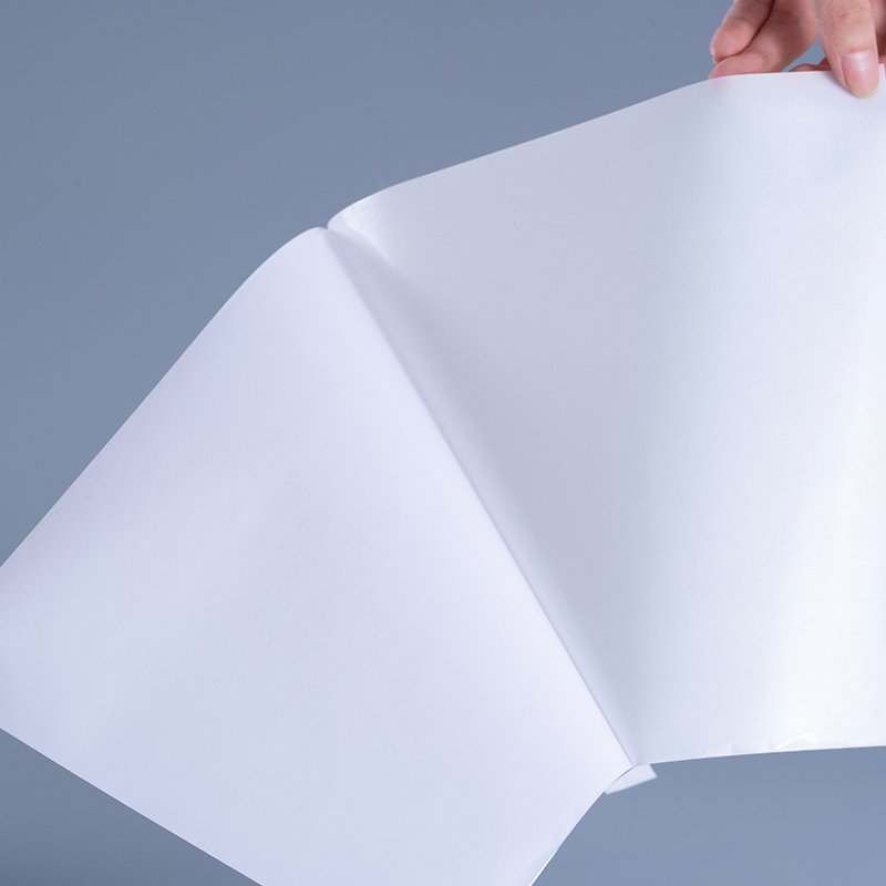 Giấy ảnh phun màu trắng bóng có thể in tự dính