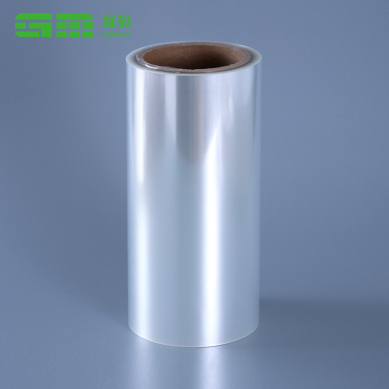 Cuộn Jumbo PP tự dính trong suốt 50mic với lớp lót thú cưng trong suốt