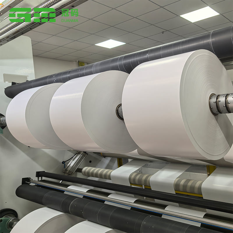 Nhãn dán bao bì thực phẩm đông lạnh bằng giấy tổng hợp Matt White